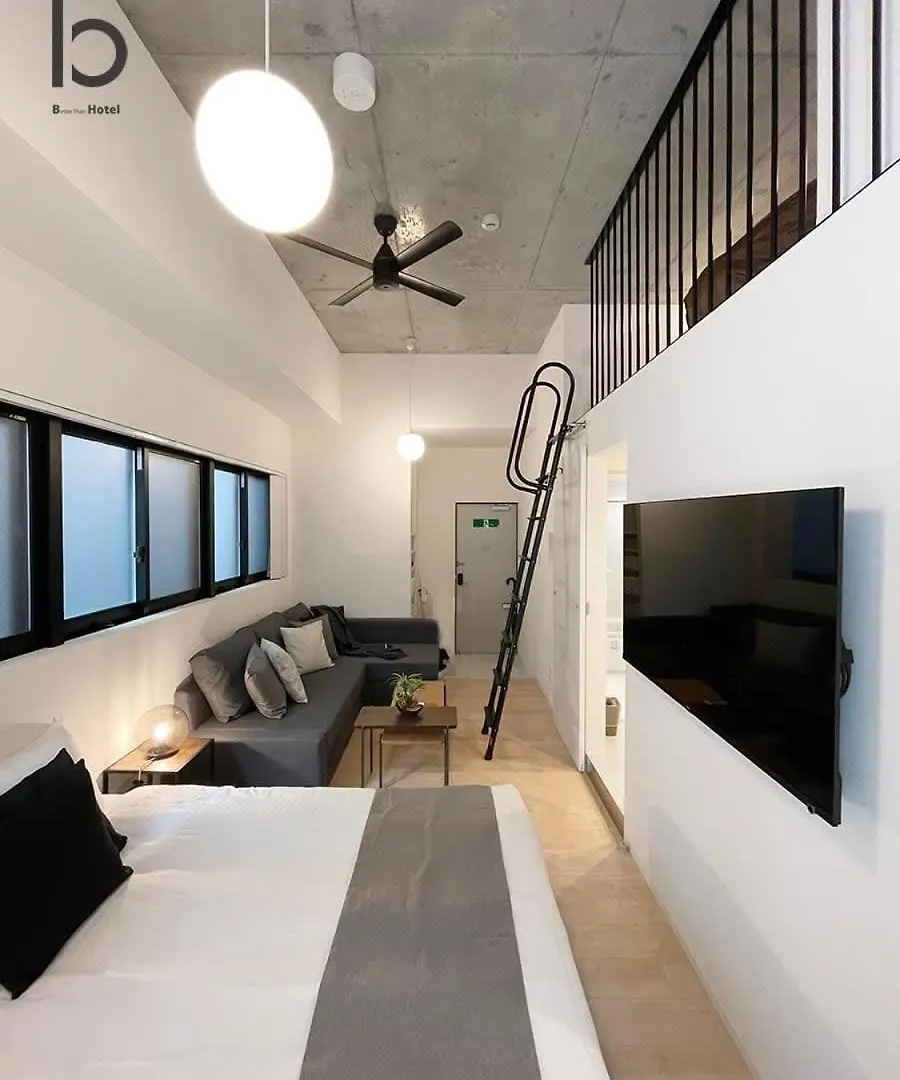 Apartment Bhotel Nekoyard - Cozy Loft Studio 5 Min To Peace Park & City Center Hiroshima